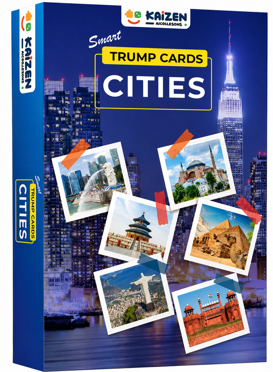 Kaizen MicroLessons World Cities Trump Cards